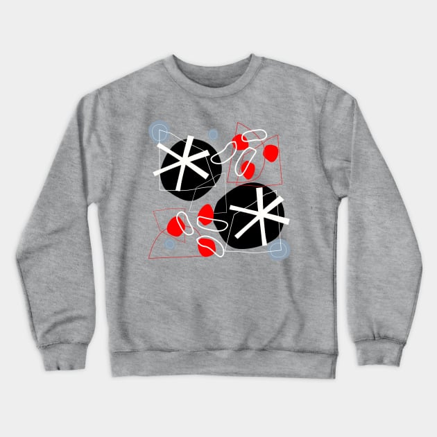 *Asterisk* - Abstract Tess, Mug, Sticker, etc. Crewneck Sweatshirt by TJWDraws